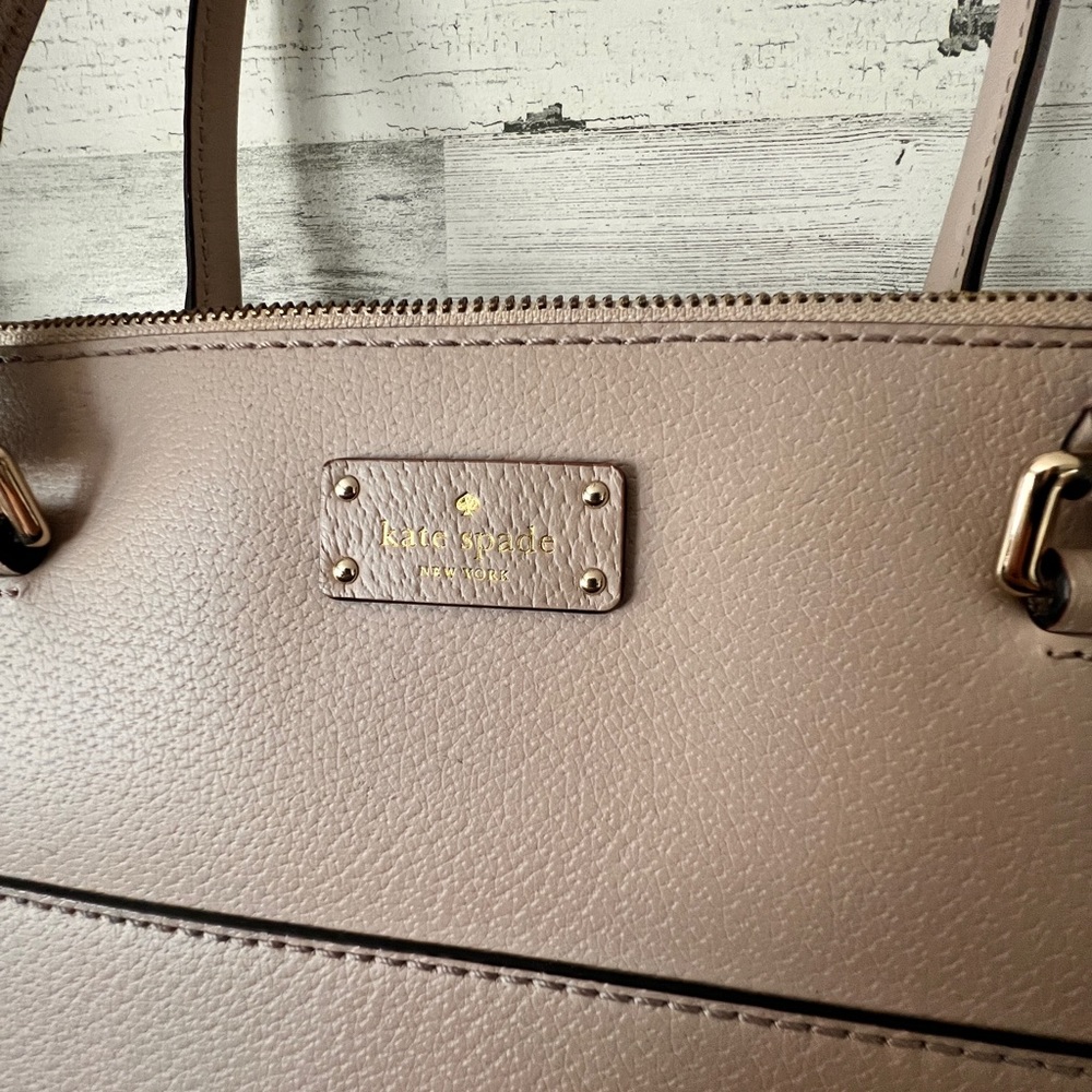 Blush Kate Spade purse.